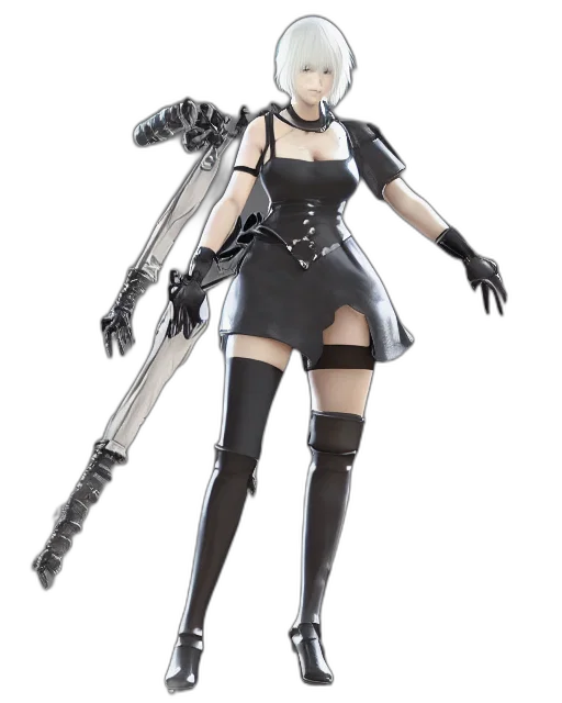 weapon, robot, staff, dress transparent PNG cut-out