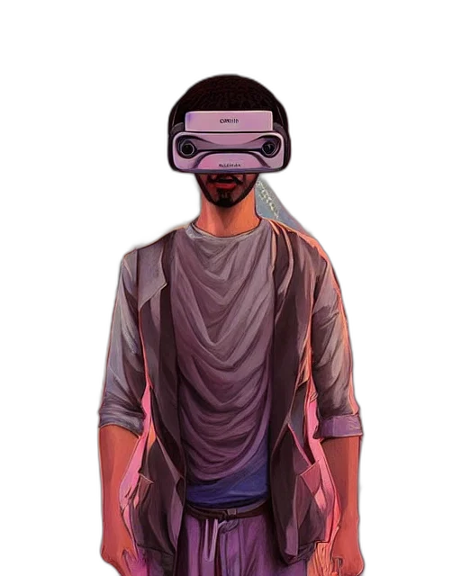 mask, robot, face, staff transparent PNG cut-out