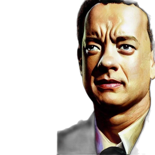 face, umbrella, photorealistic, oil painting transparent PNG cut-out