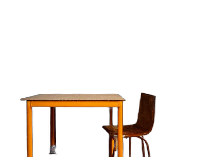 furniture, staff, umbrella, 3d render transparent PNG cut-out