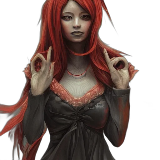 dress, jewelry, fantasy art, concept art, comic book art, pixel art, red, dark transparent PNG cut-out