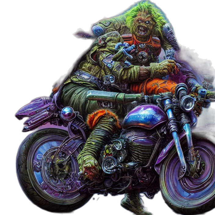 concept art, fantasy art, photorealistic, comic book art transparent PNG cut-out