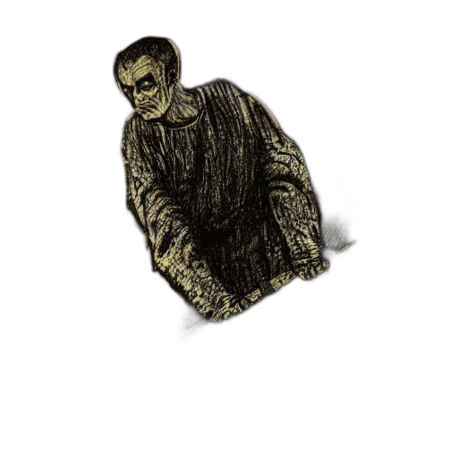 creature, jacket, mask, face, concept art, pixel art, comic book art, 3d render transparent PNG cut-out