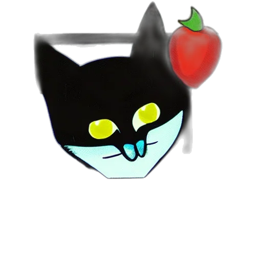 food, hat, staff, animal, pixel art, concept art, cartoon, vaporwave transparent PNG cut-out