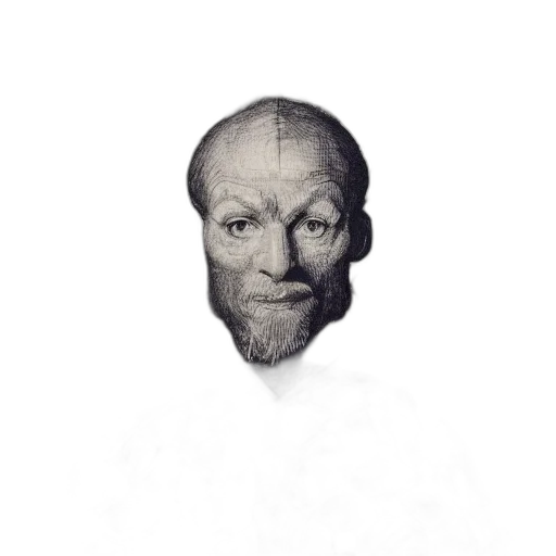 face, mask, staff, creature transparent PNG cut-out