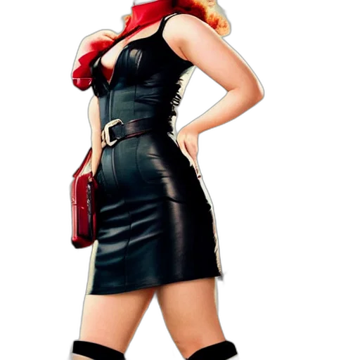 dress, concept art, 3d render, comic book art, photorealistic, scarlett, johansson, flying transparent PNG cut-out
