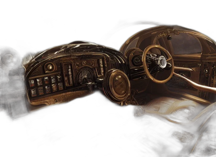 car, weapon, concept art, photorealistic transparent PNG cut-out