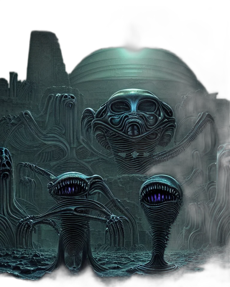 robot, mask, creature, concept art transparent PNG cut-out