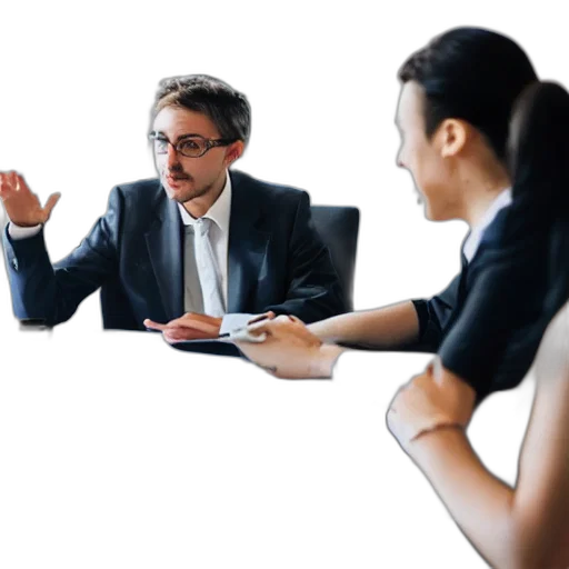 staff, people, business, meeting transparent PNG cut-out