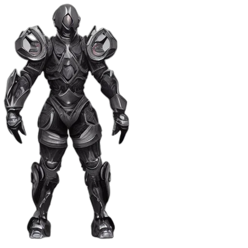 robot, concept art, 3d render, comic book art, fantasy art, monochrome, concept, art transparent PNG cut-out