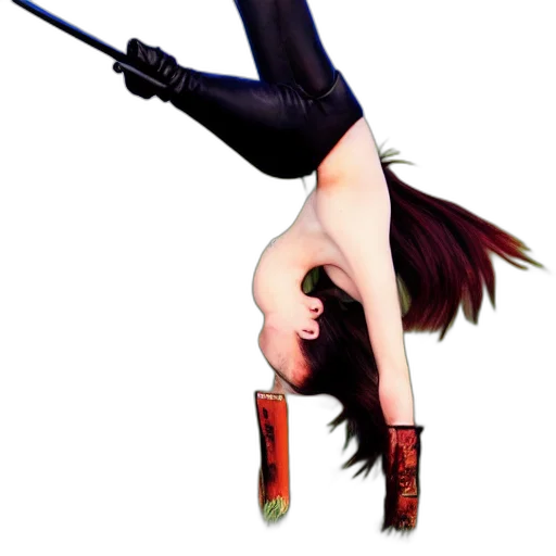 staff, hair, animal, weapon transparent PNG cut-out