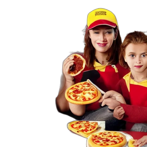 food, photorealistic, mcdonalds, pizza, advertisement, award, winning, photography transparent PNG cut-out