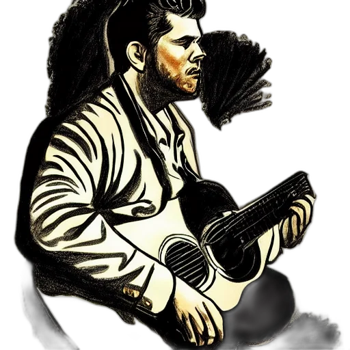 jacket, cartoon, watercolor, concept art, comic book art, drawing, robbie, basho transparent PNG cut-out