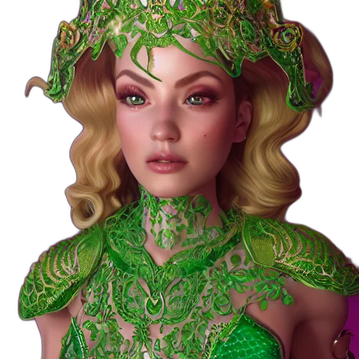 crown, jewelry, mask, fantasy art transparent PNG cut-out