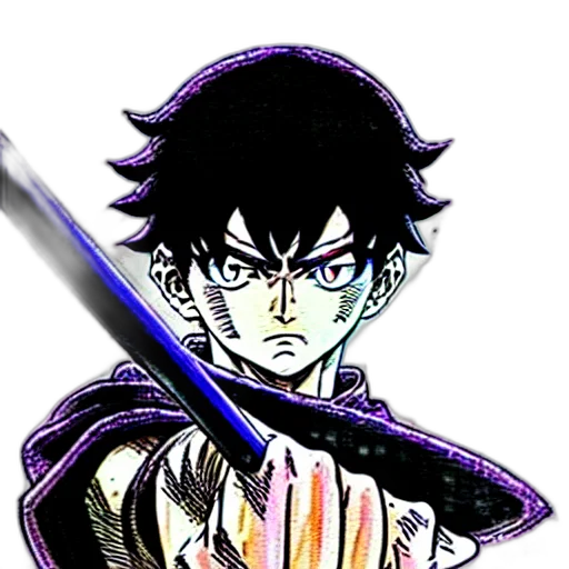 sword, staff, weapon, anime, pixel art, comic book art, concept art, monochrome transparent PNG cut-out