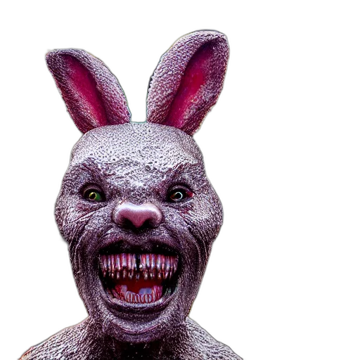 creature, mask, animal, face, 3d render, realistic, sculpture, made transparent PNG cut-out