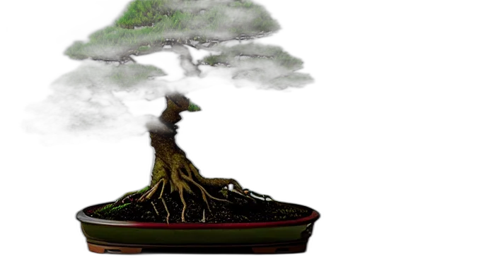 tree, crown, creature, dragon, concept art, 3d render, fantasy art, photorealistic transparent PNG cut-out