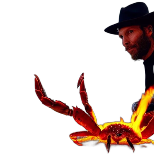 animal, hat, creature, concept art, photorealistic, pixel art, 3d render, jovanotti transparent PNG cut-out