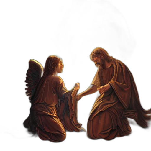 concept art, fantasy art, pixel art, 3d render transparent PNG cut-out