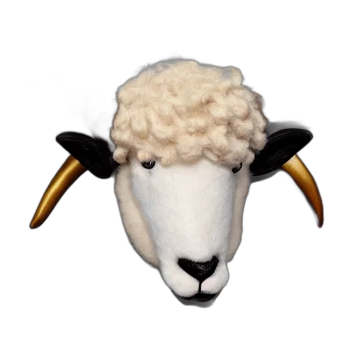 animal, face, hat, jewelry, pixel art, 3d render, photorealistic, portrait transparent PNG cut-out