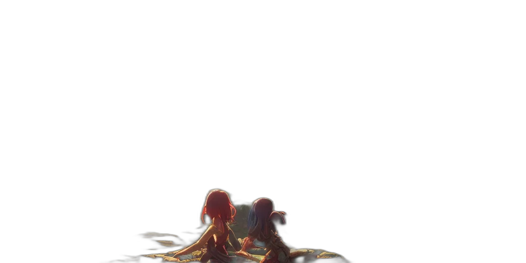hair, crown, creature, weapon, concept art, anime, watercolor, pixel art transparent PNG cut-out