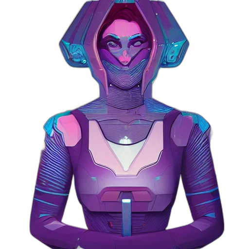 robot, mask, jacket, face transparent PNG cut-out