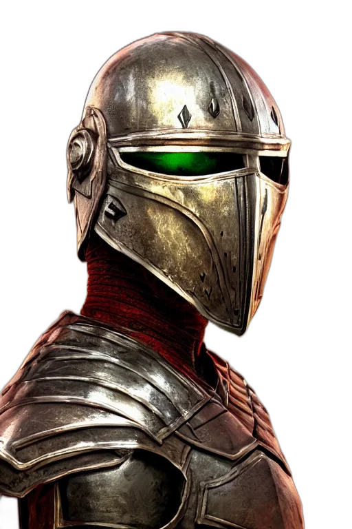 robot, mask, face, sword transparent PNG cut-out