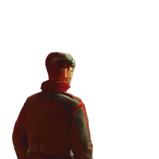 jacket, mask, robot, face transparent PNG cut-out