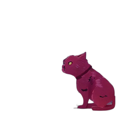 animal, dragon, creature, robot, 3d render, concept art, photorealistic, vaporwave transparent PNG cut-out
