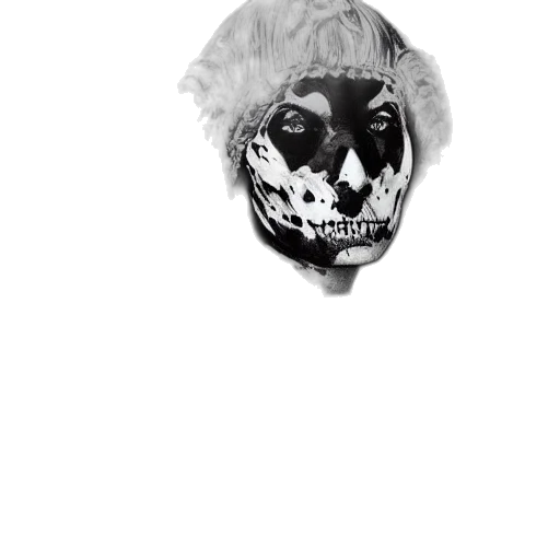 mask, face, creature, crown, pencil sketch, photorealistic, cartoon, comic book art transparent PNG cut-out
