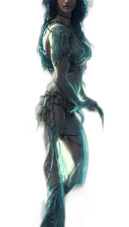 dress, mask, staff, creature transparent PNG cut-out