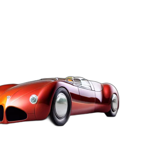 car, 3d render, concept art, photorealistic, cartoon, bugatti, type, atlantic transparent PNG cut-out