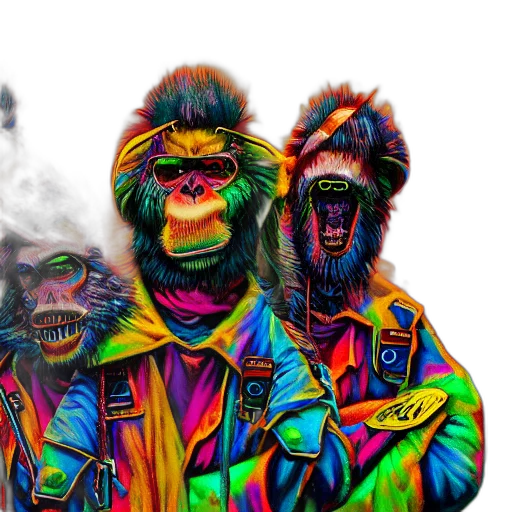 jacket, mask, animal, creature transparent PNG cut-out