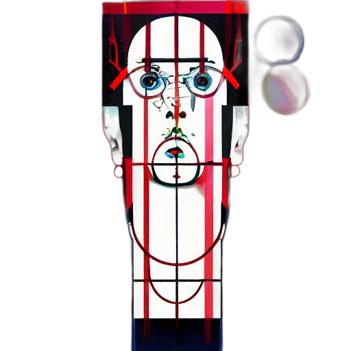 face, mask, staff, bottle transparent PNG cut-out