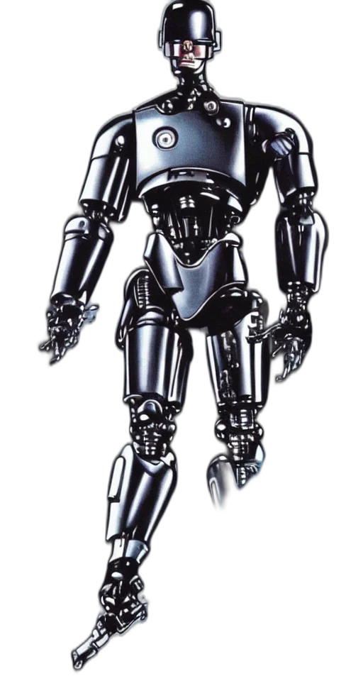 robot, weapon, concept art, 3d render transparent PNG cut-out