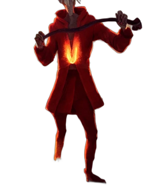 staff, jacket, mask, robot transparent PNG cut-out