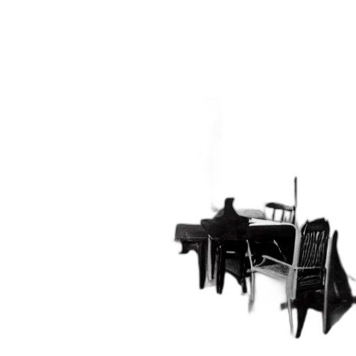 furniture, food, robot, staff, 3d render, concept art, photorealistic, pixel art transparent PNG cut-out