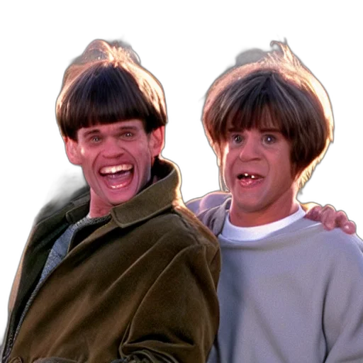 hair, film, still, dumb, dumber transparent PNG cut-out