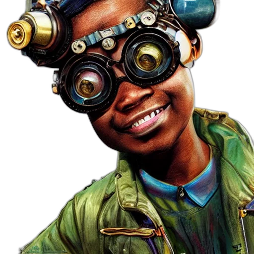 robot, mask, face, staff, concept art, photorealistic, comic book art, cyberpunk transparent PNG cut-out
