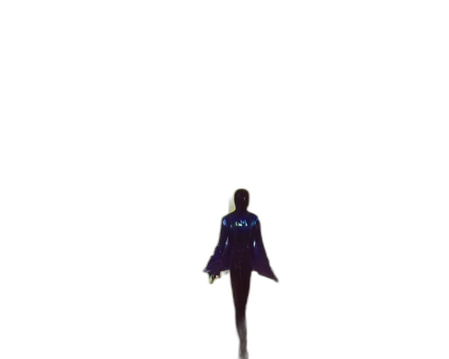 jacket, dress, robot, staff transparent PNG cut-out