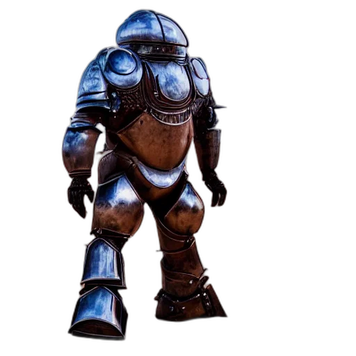 robot, creature, weapon, staff transparent PNG cut-out