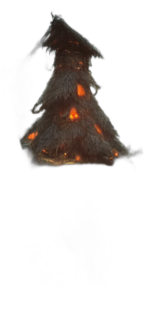 hair, dress, staff, crown transparent PNG cut-out