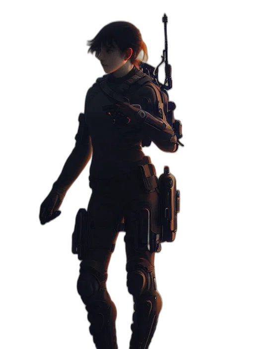 weapon, staff, jacket, animal transparent PNG cut-out