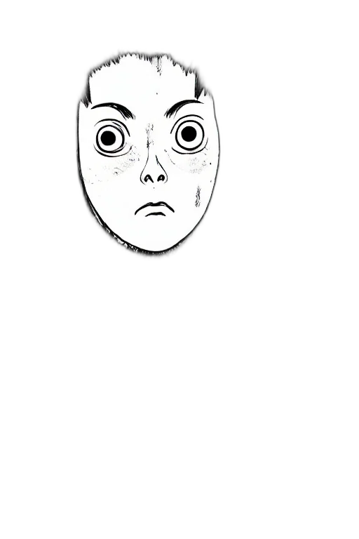 face, mask, creature, robot transparent PNG cut-out