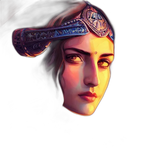 crown, face, hat, mask transparent PNG cut-out
