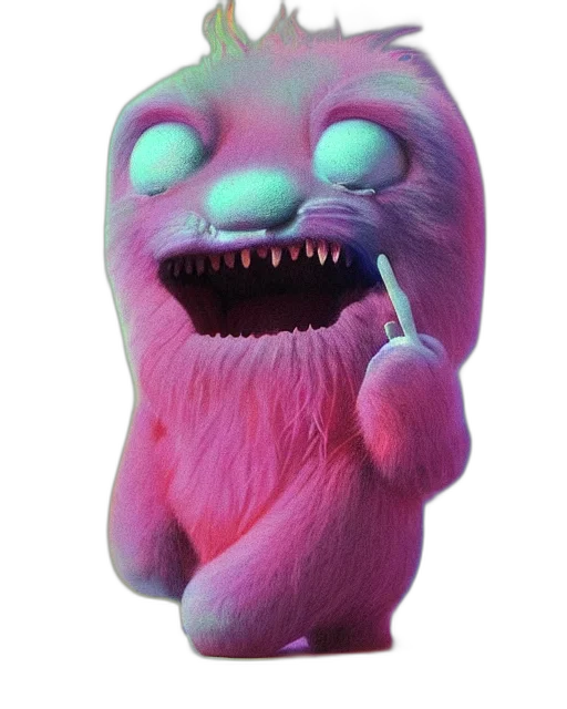creature, staff, animal, face transparent PNG cut-out