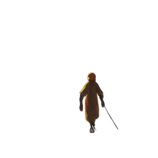 staff, sword, weapon, creature transparent PNG cut-out