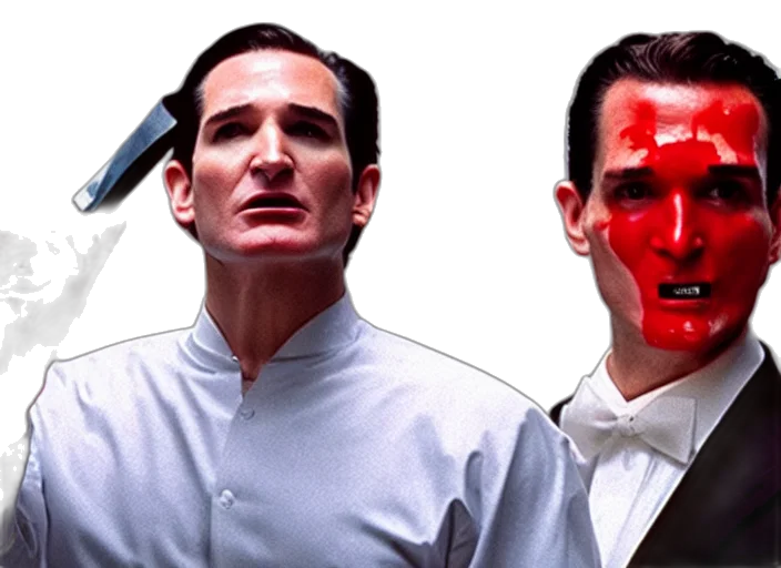mask, concept art, red, film, still, ted, cruz, patrick transparent PNG cut-out