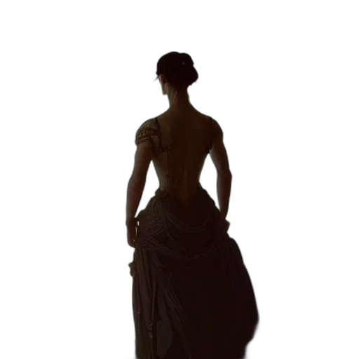 dress, staff, jewelry, crown transparent PNG cut-out