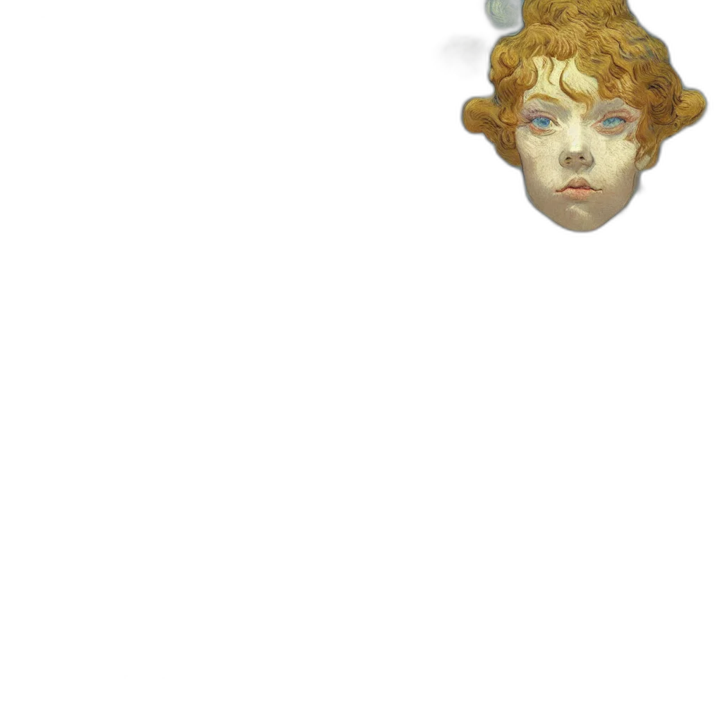 face, mask, crown, creature, pixel art, photorealistic, 3d render, concept art transparent PNG cut-out
